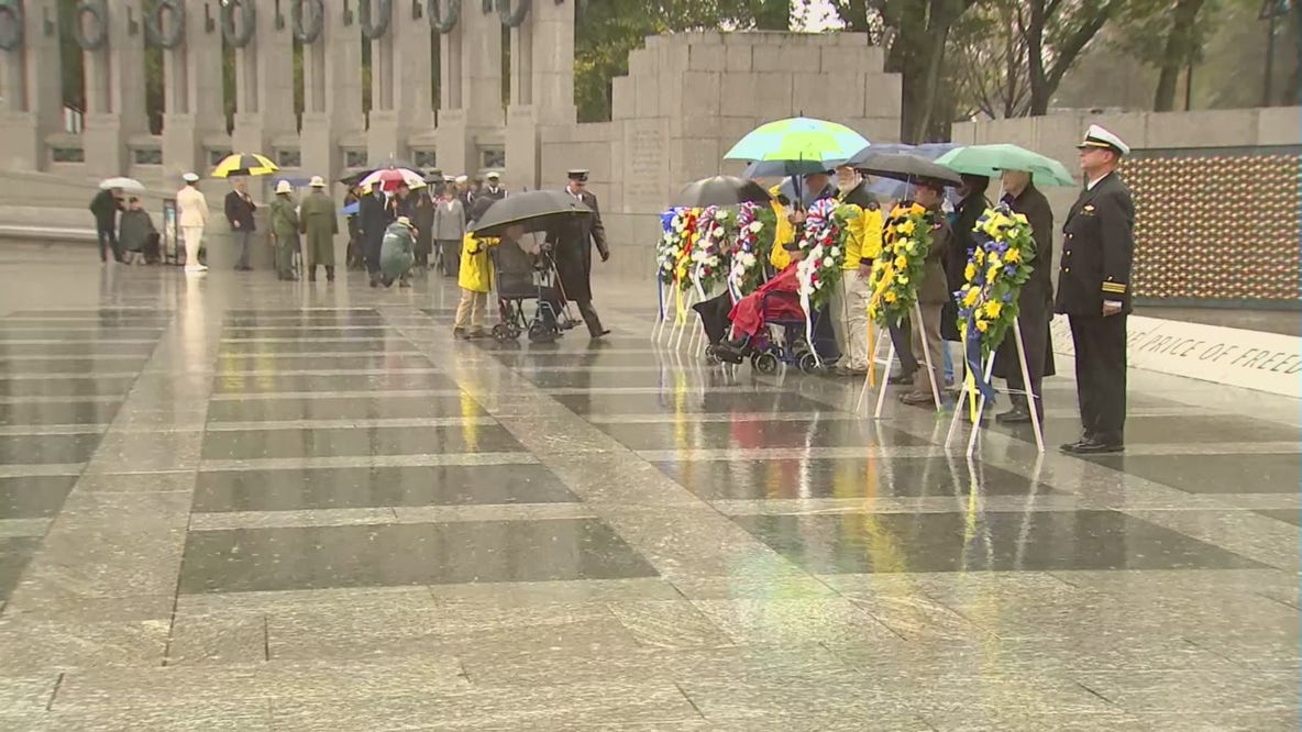 World War II Memorial Veterans Day Ceremony